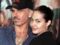 Angelina Jolie en 2001 avec son second mari, l'acteur Billy Bob Thornton.
