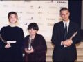 Agnès Varda et Agnès Jaoui aux European Films Awards au Palais de Chaillot à Paris le 3 décembre 2000.
