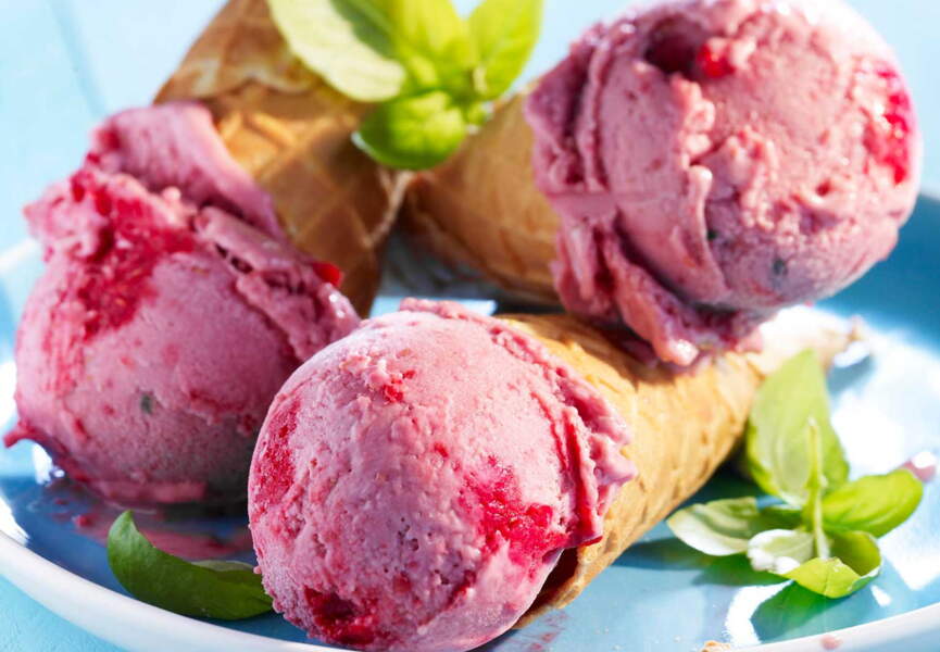Nos recettes faciles de glaces sans sorbetière Femme Actuelle