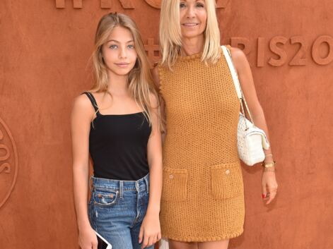 À 14 ans, Stella, la fille de Jean-Paul Belmondo, a la même frimousse que sa mère Nathy