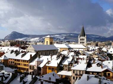 Annecy sous la neige