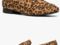 Tendance chaussures plates : mocassins imprimé léopard 