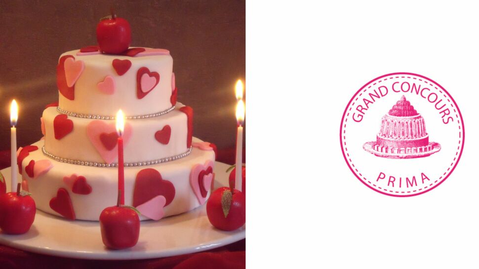 Le gâteau "Célébration d'amour"