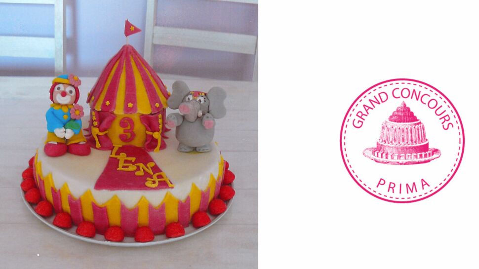 Le gâteau "C’est le cirque !"