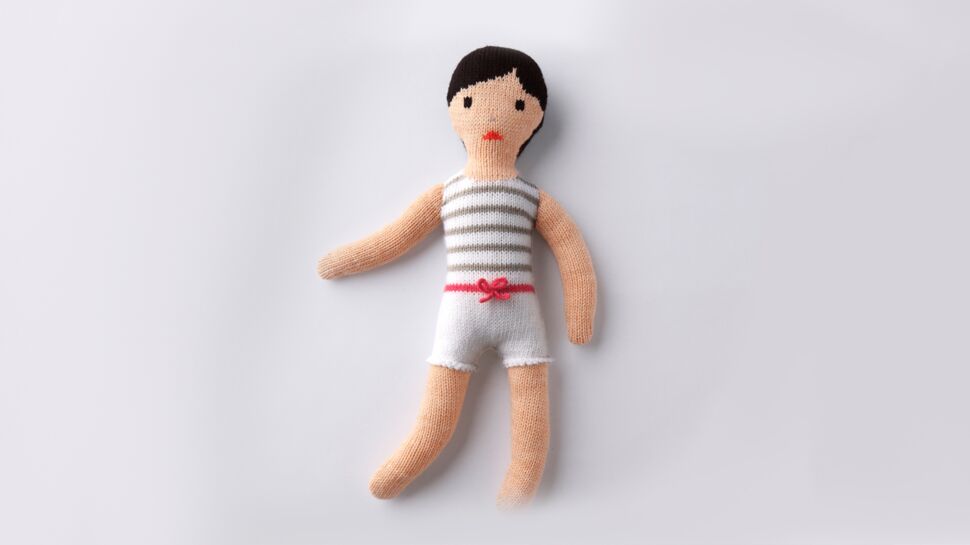 Je tricote une poupée petit mousse
