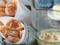 Beignets de calamars et mayonnaise pimentée