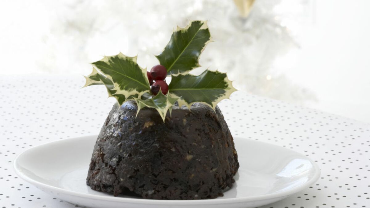 Pudding de Noël en feutre, pudding de Noël en juillet, fabriqué à partir de  feutre de laine -  France