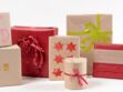 Paquets-cadeaux personnalisés : tampon, pochoir...
