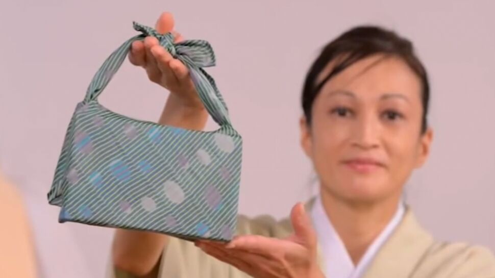 Pliage furoshiki : le sac