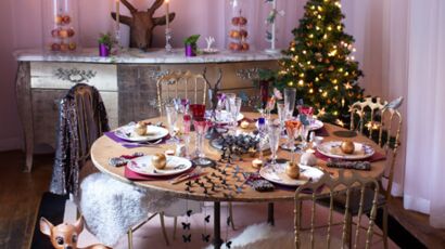 Déco de table de Noël facile et pas chère : 8 idées en or : Femme Actuelle  Le MAG