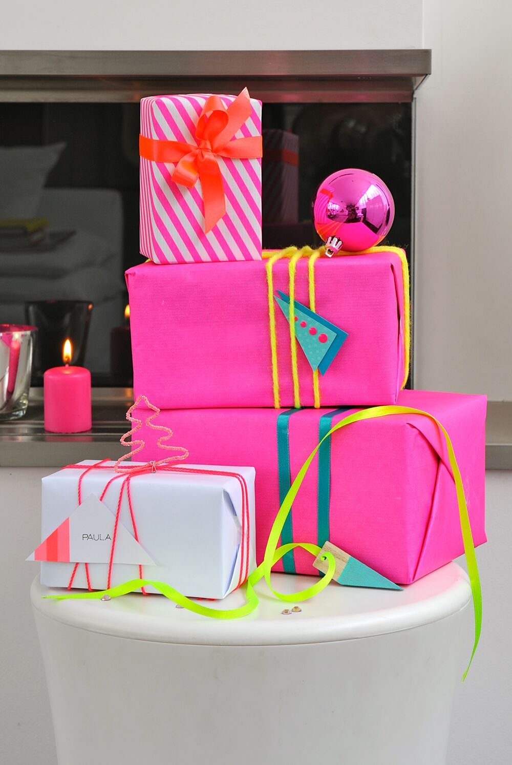 Décoration de Noël multicolore Femme Actuelle Le MAG