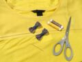 DIY débutant : des noeuds pour customiser un tee-shirt