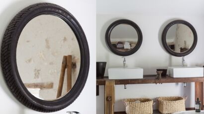 DIY #44 - Un miroir suspendu