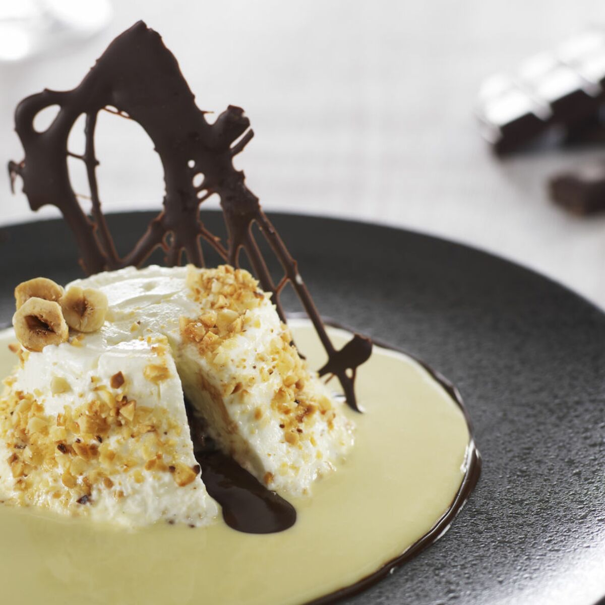 Faisselle Au Coeur Choco Praline Et Creme Anglaise Noisette Femme Actuelle Le Mag