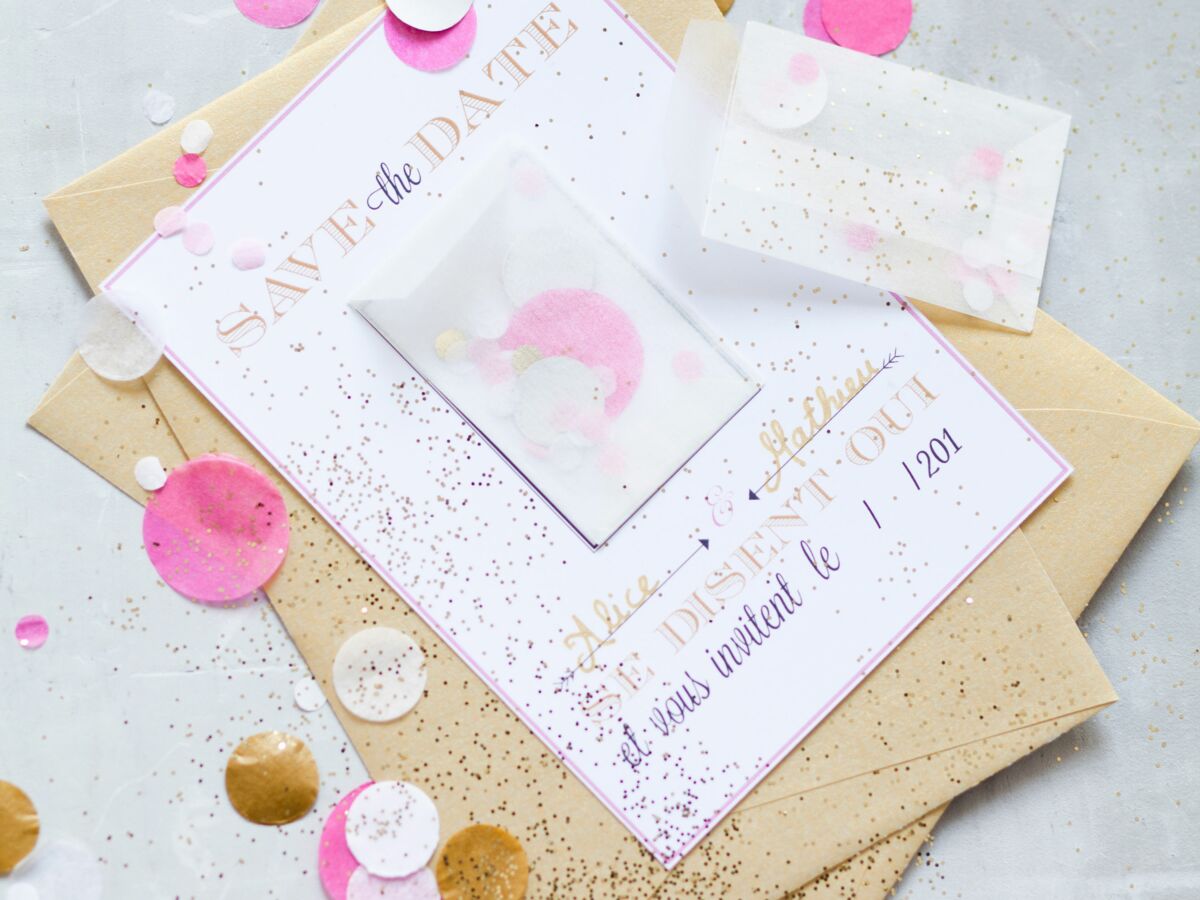 Mariage Invitations Menus Et Marque Places Gratuits Femme Actuelle Le Mag