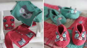 Tricot Bebe Une Couverture Rayee Femme Actuelle Le Mag