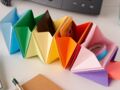 Un rangement de bureau en origami