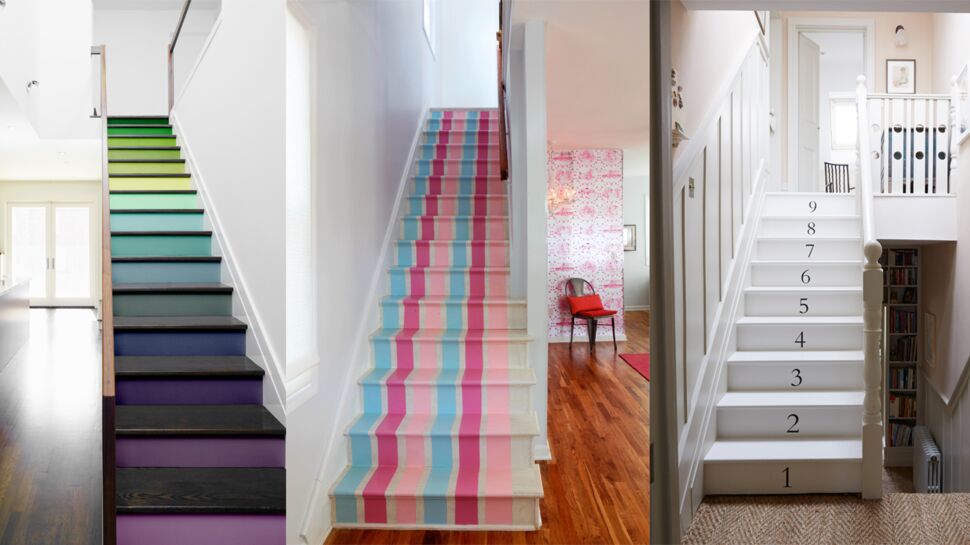 Un escalier en 3 versions