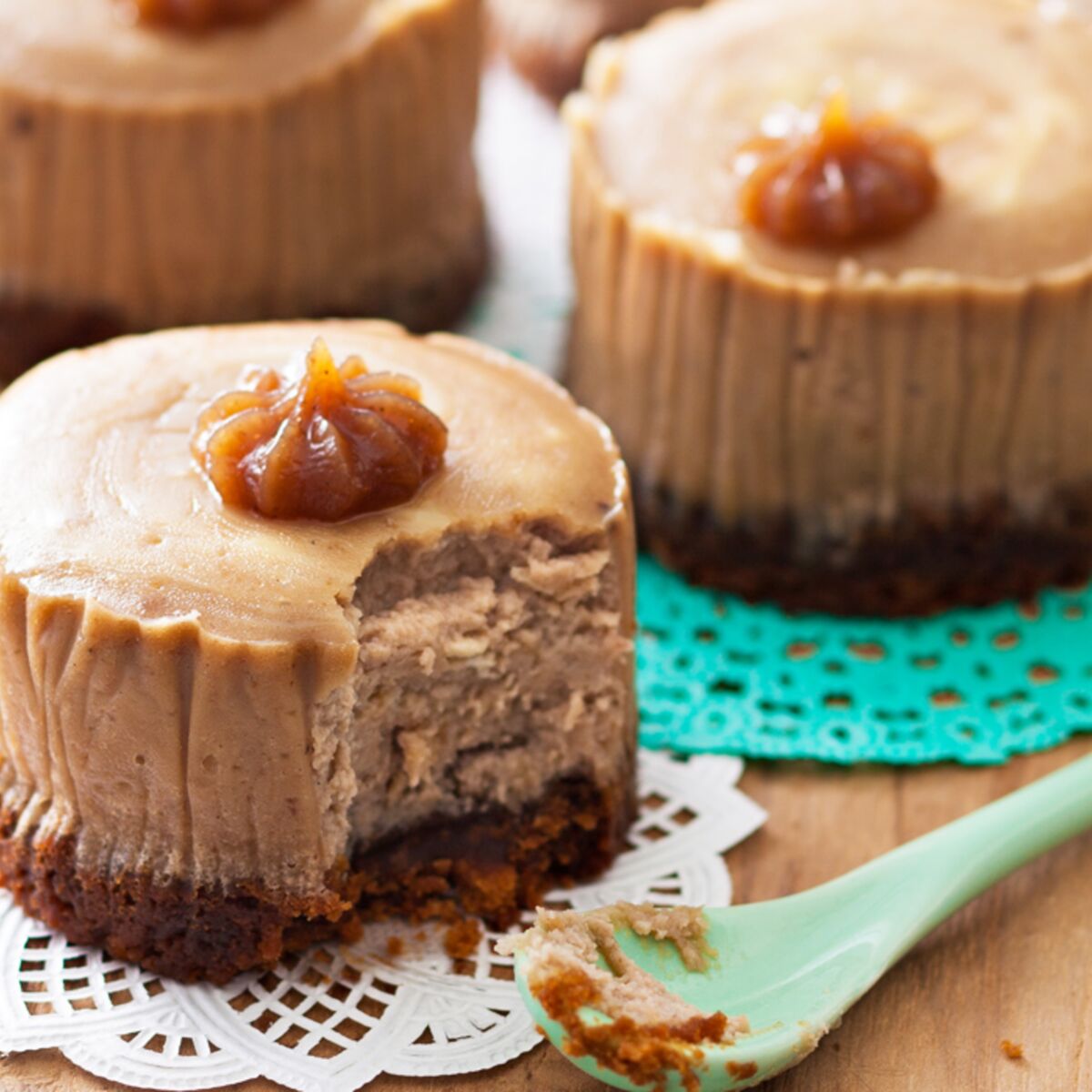 Cheesecakes A La Creme De Marrons D Ardeche Et Speculoos Femme Actuelle Le Mag