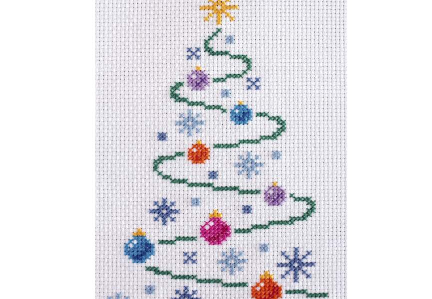 Noël : des grilles de broderie au point de croix - Femme Actuelle