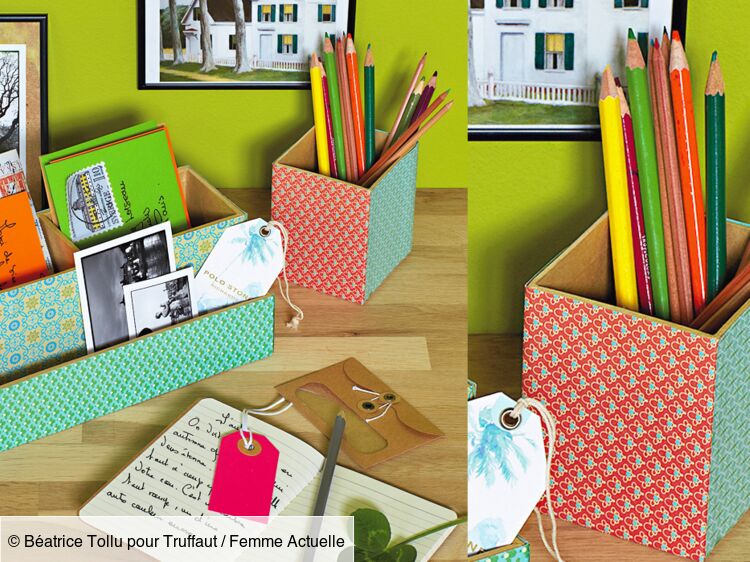 DIY : range courrier en carton - Caro Dels - Blog DIY et loisirs créatifs