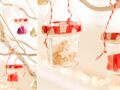 DIY : des pots de confitures en verre comme boules de Noël