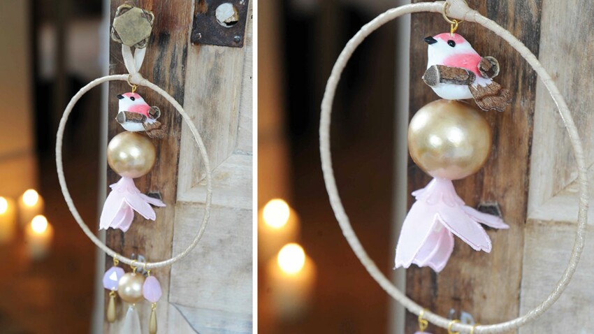 Deco De Noel L Attrape Reve Oiseaux Ou Dreamcatcher Femme Actuelle Le Mag