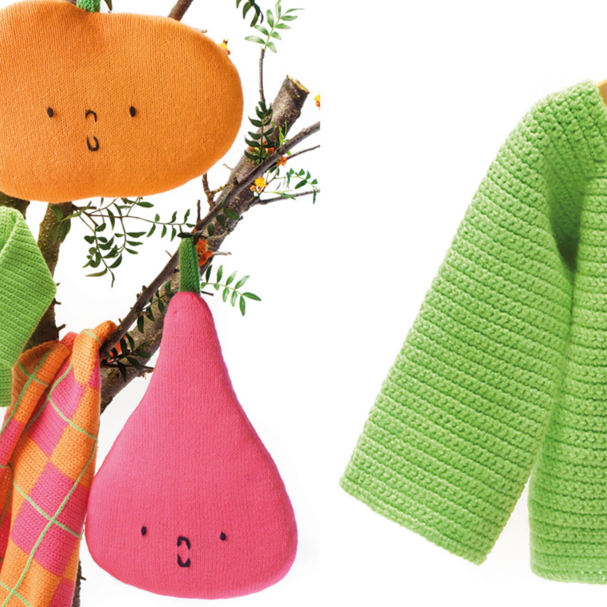 Le Pull Layette Au Crochet Femme Actuelle Le Mag