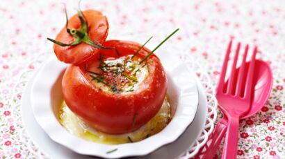 Recette oeuf brouillés et purée de tomate bébé
