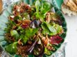 Salade de lentilles tièdes aux figues