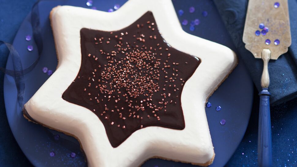 Gâteau bijou : l'étoile laquée