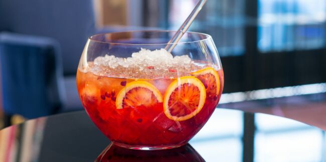 Un cocktail tequila cranberry : le Rubiji