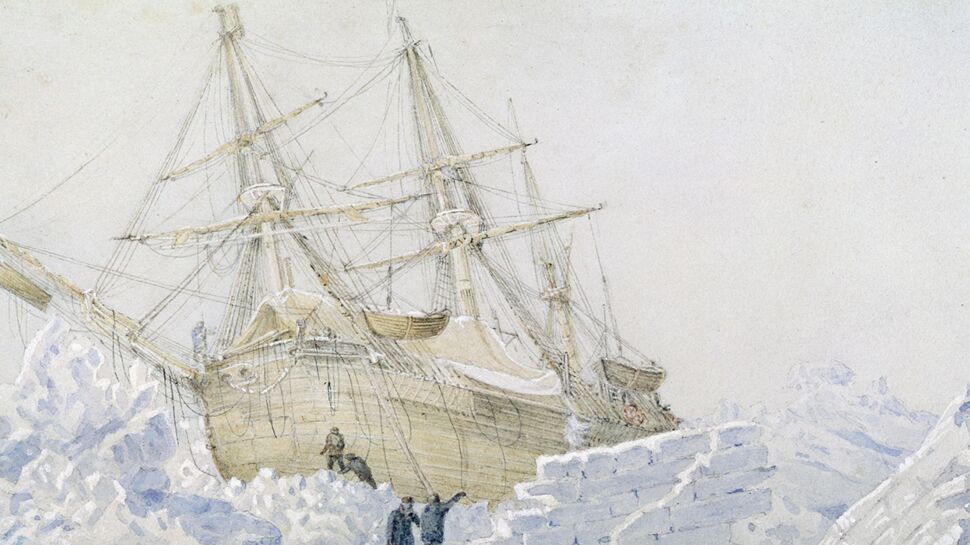 L'incroyable histoire du navire retrouvé sous la glace du Pôle Nord