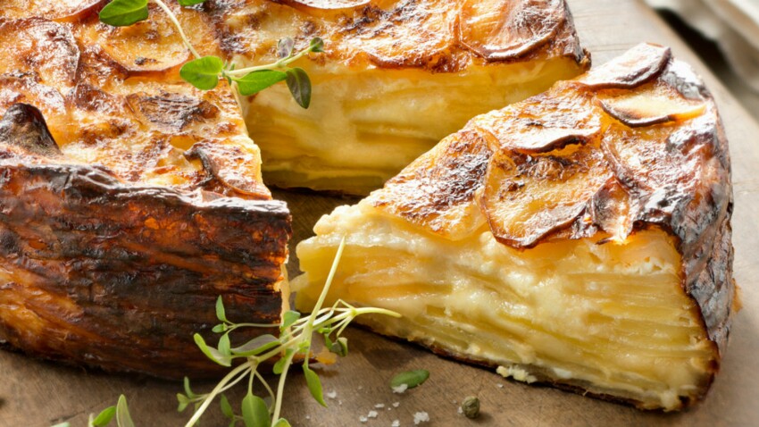 Gateau De Pommes De Terre Au Reblochon Femme Actuelle Le Mag