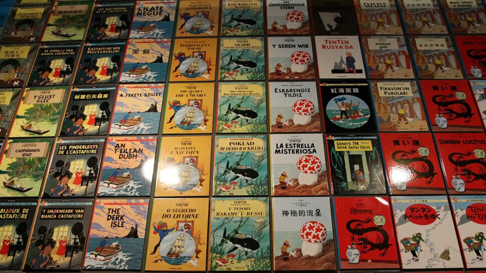 Tintin : de mythiques inédits d'Hergé aux enchères