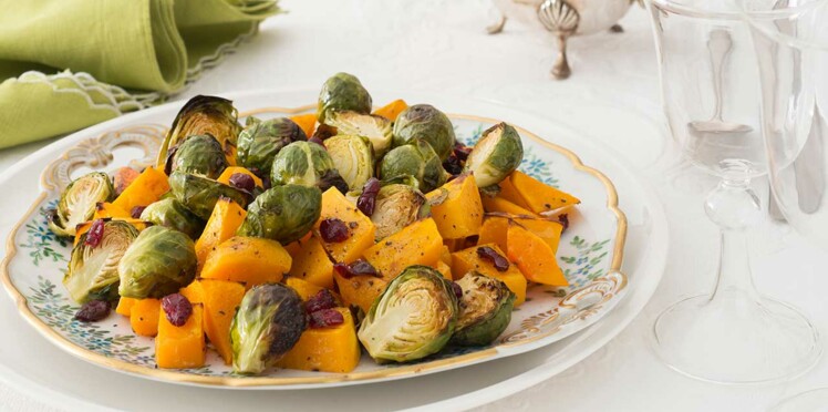 Choux De Bruxelles Et Butternut Au Sirop Dérable Femme