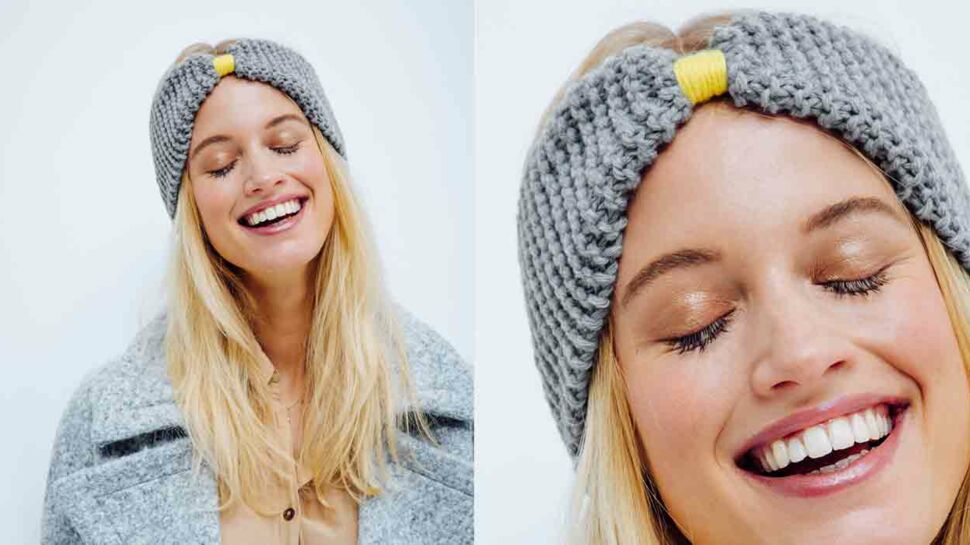 Un headband facile à tricoter