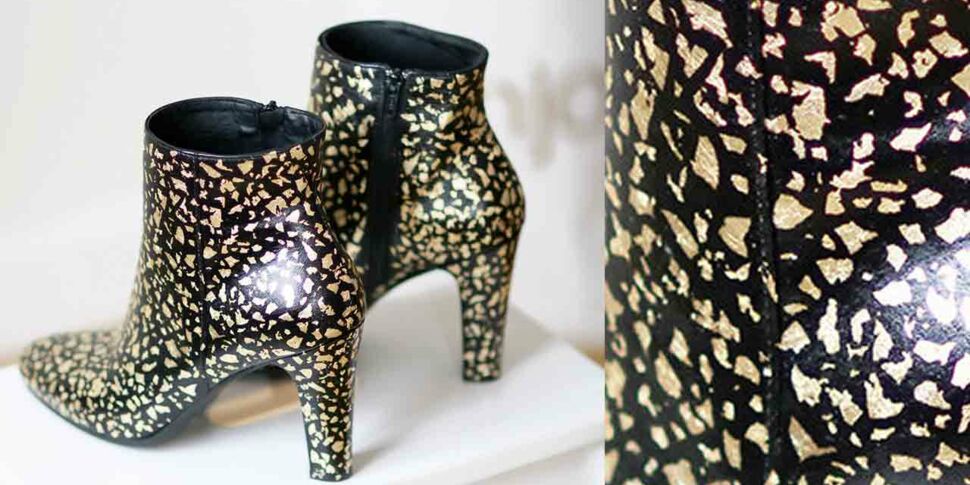 boots dorées promod