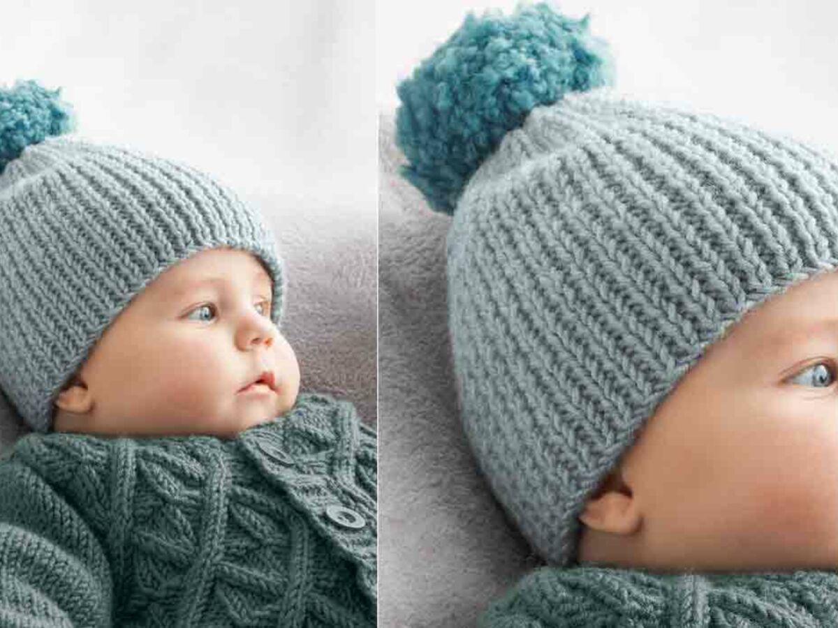 TUTO TRICOT : tricoter un bonnet bébé ( prématuré ou petit bébé