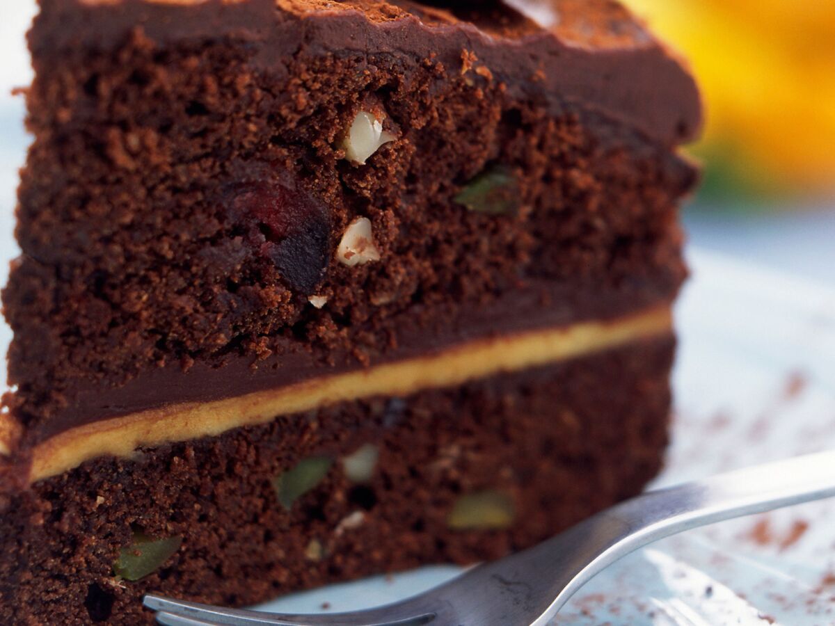 Gâteau Au Chocolat Pierre Hermé Et Julie Andrieu Moelleux au chocolat et fruits secs : Femme Actuelle Le MAG