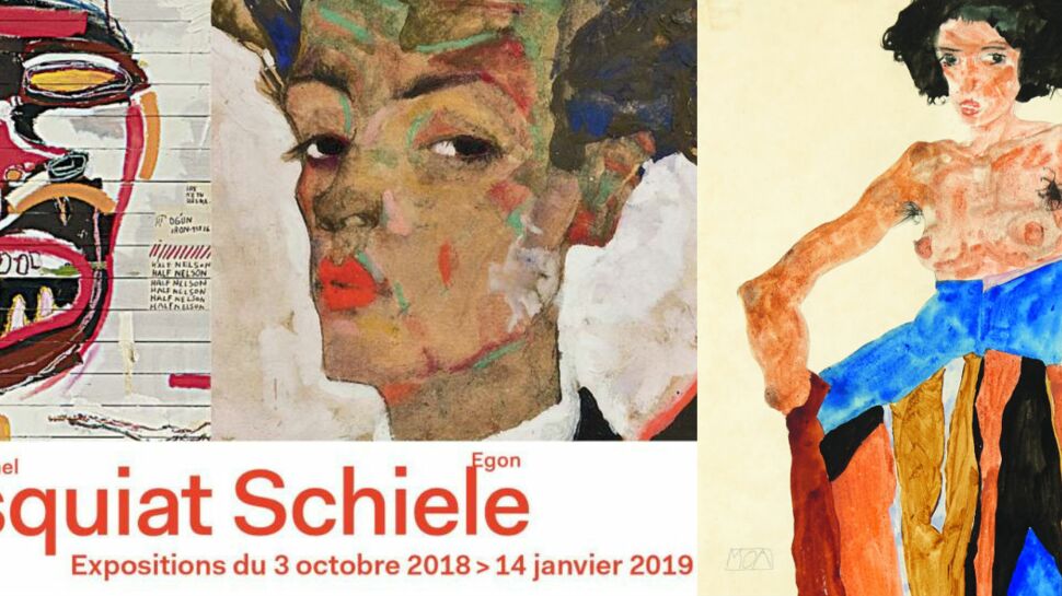 Expo : Basquiat-Schiele, génies parallèles