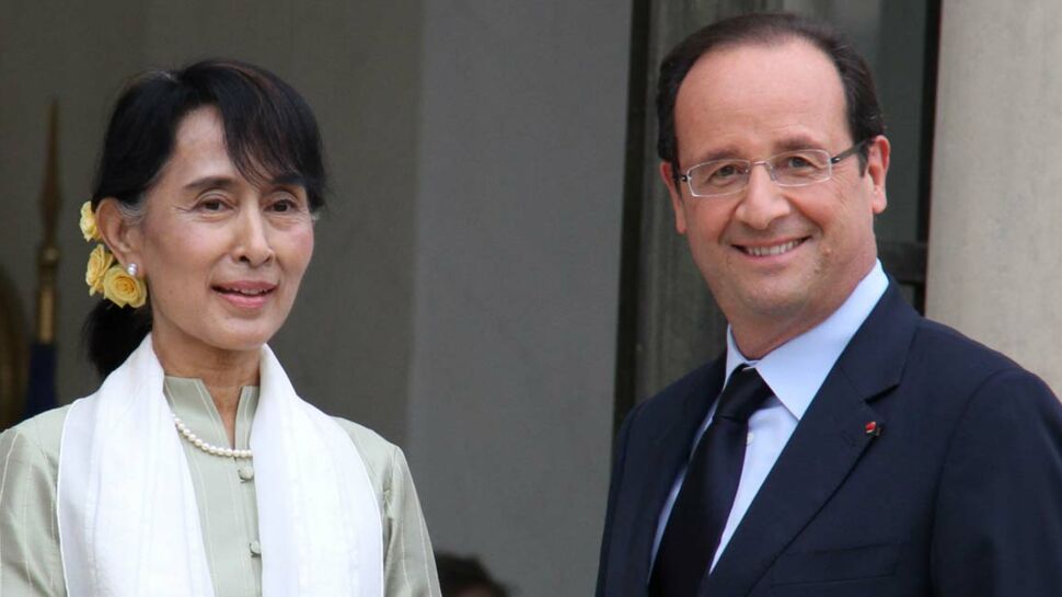 Aung San Suu Kyi en visite en France pour trois jours