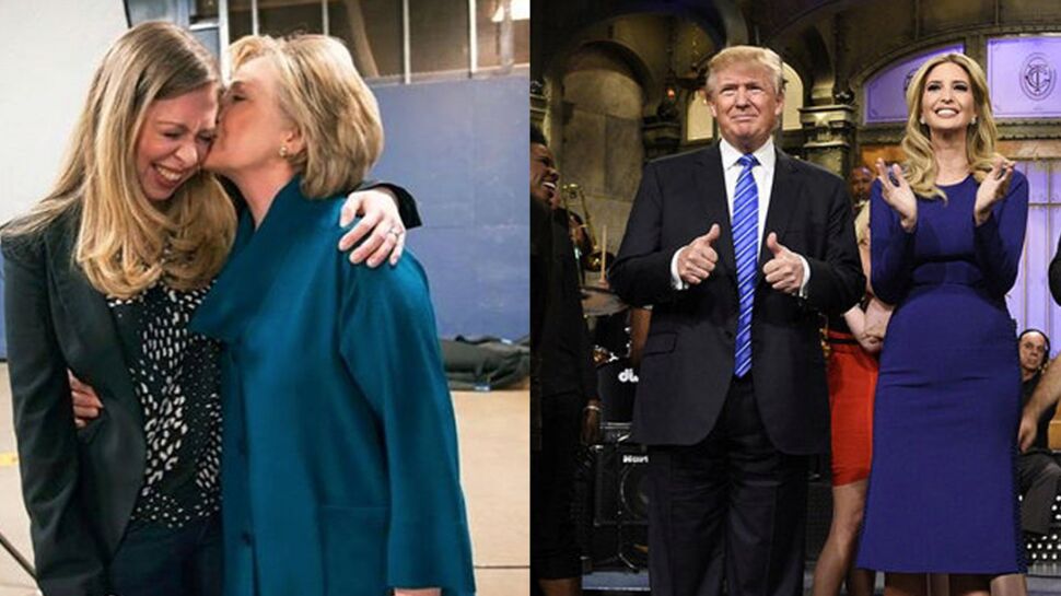 Ivanka Trump, Chelsea Clinton: les filles des candidats au coeur de l'élection