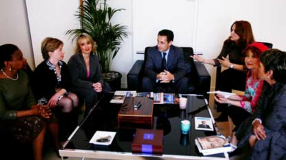 Nos lectrices ont rencontré Nicolas Sarkozy
