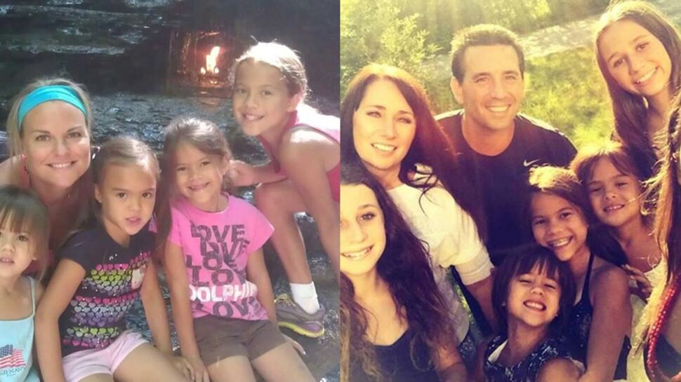 Une Américaine tient sa promesse et adopte les 4 filles de sa meilleure amie, morte d'un cancer