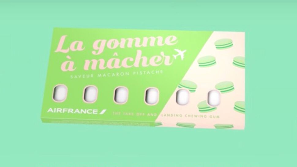 Air France lance sa "Gomme à mâcher" pour soulager les oreilles dans l'avion
