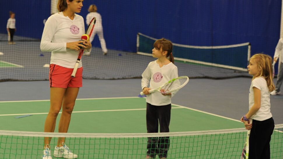 Amélie Mauresmo : le tennis expliqué aux enfants