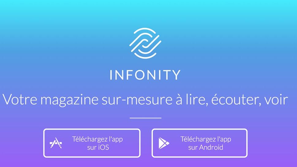 Infonity, la nouvelle application d'information ludique, qui s'adapte à vous