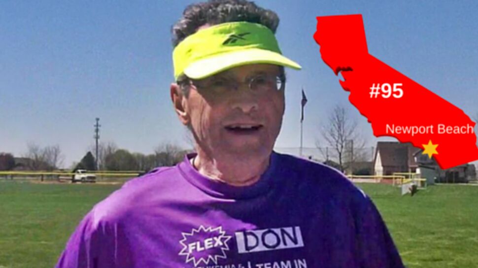 À 75 ans, un Américain accomplit son 100e marathon malgré son cancer