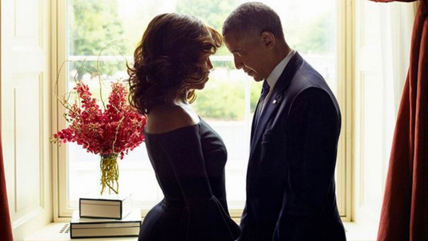 Barack Et Michelle Obama La Photo Qui Fait Le Buzz Femme Actuelle